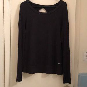 Open Back Alo Sweater